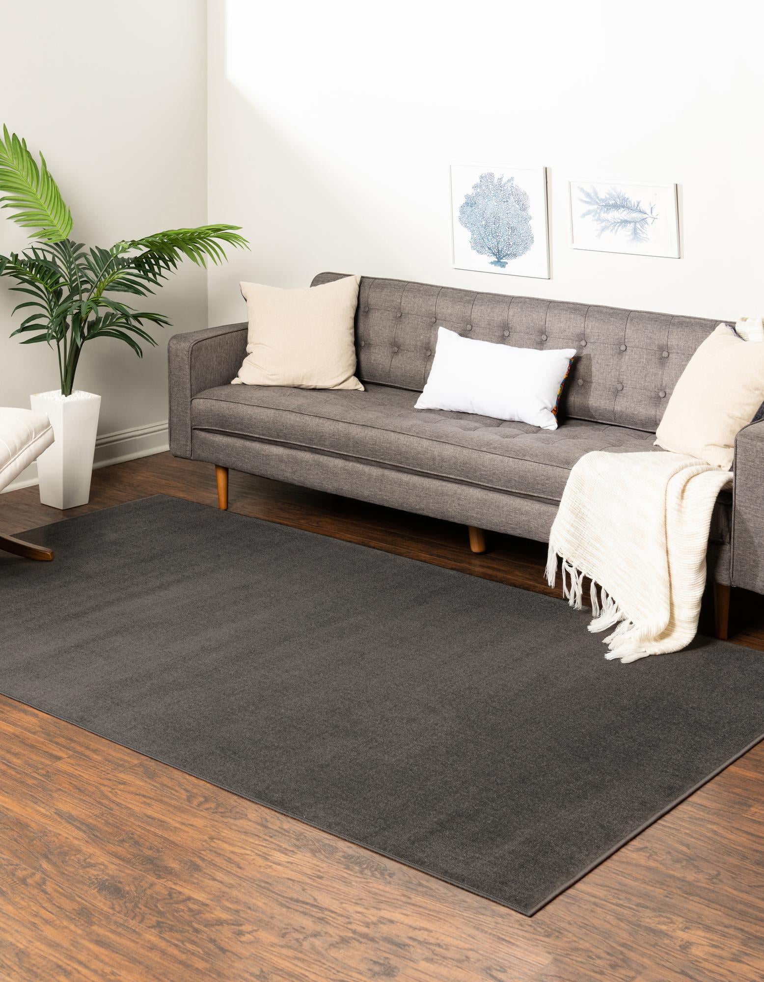 Custom Gray Tribeca Rug