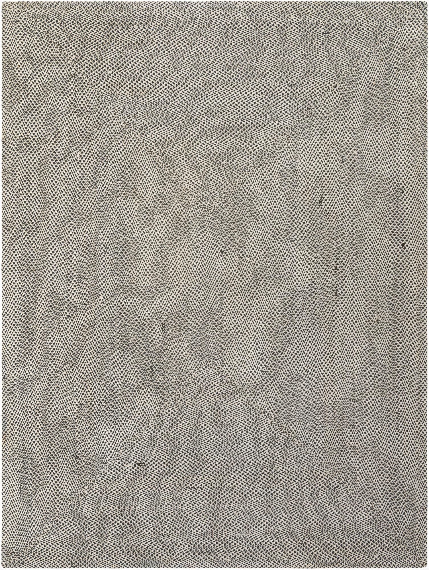 9' x 12'  Hand Tweed Braided Jute Rug