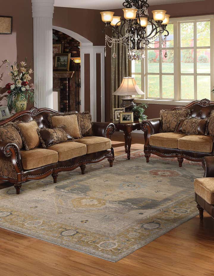 8' 8 x 11' 11 Hand Knotted Ultra Vintage Persian Wool Rug