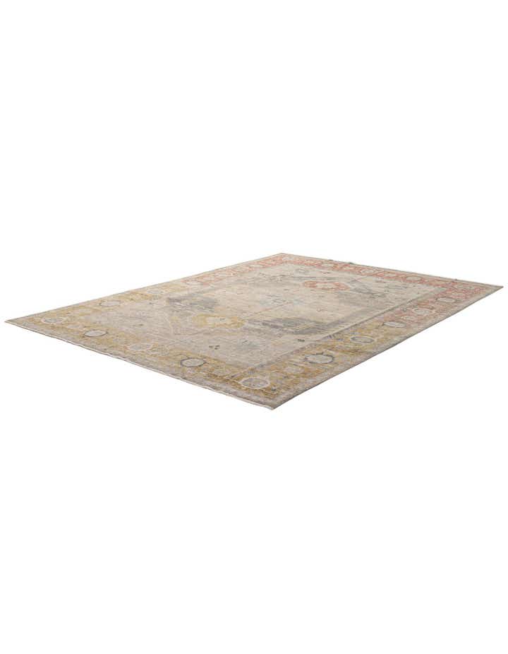 8' 8 x 11' 11 Hand Knotted Ultra Vintage Persian Wool Rug