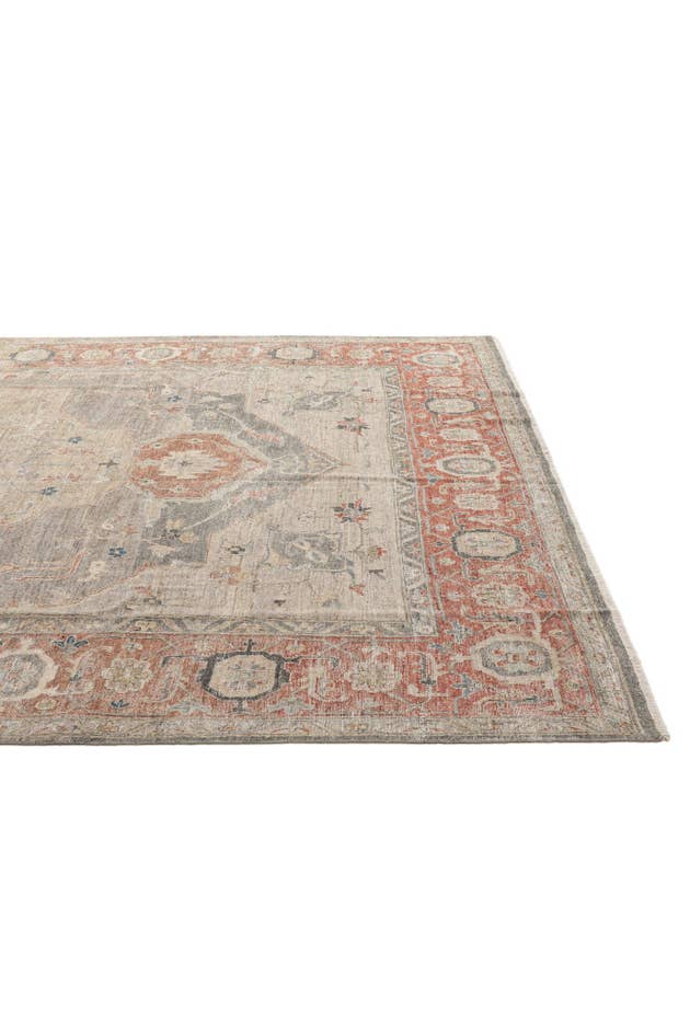 Detail image of 8' 8 x 11' 11 Hand Knotted Ultra Vintage Persian Wool Rug