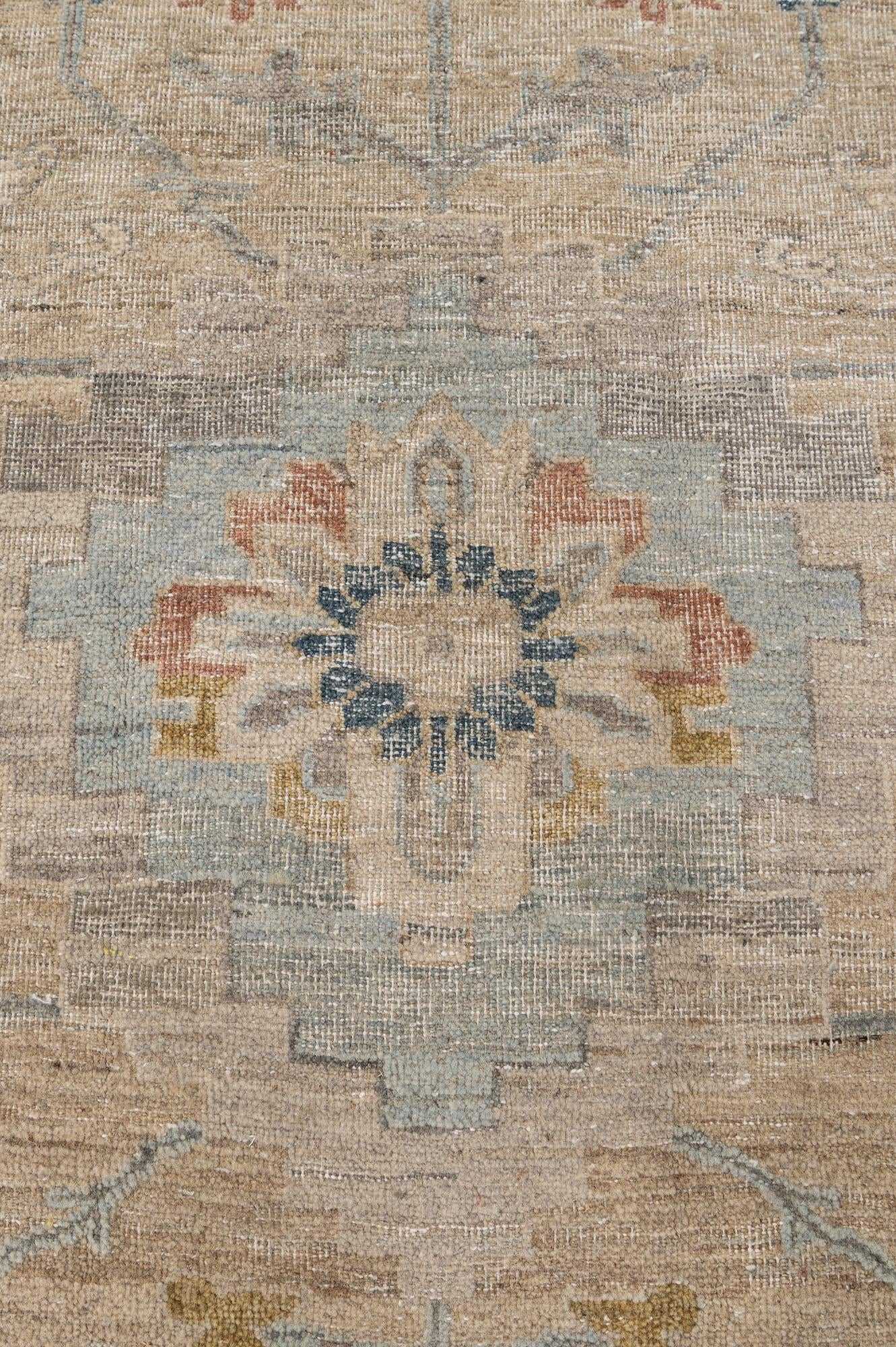 8' 8 x 11' 11 Hand Knotted Ultra Vintage Persian Wool Rug