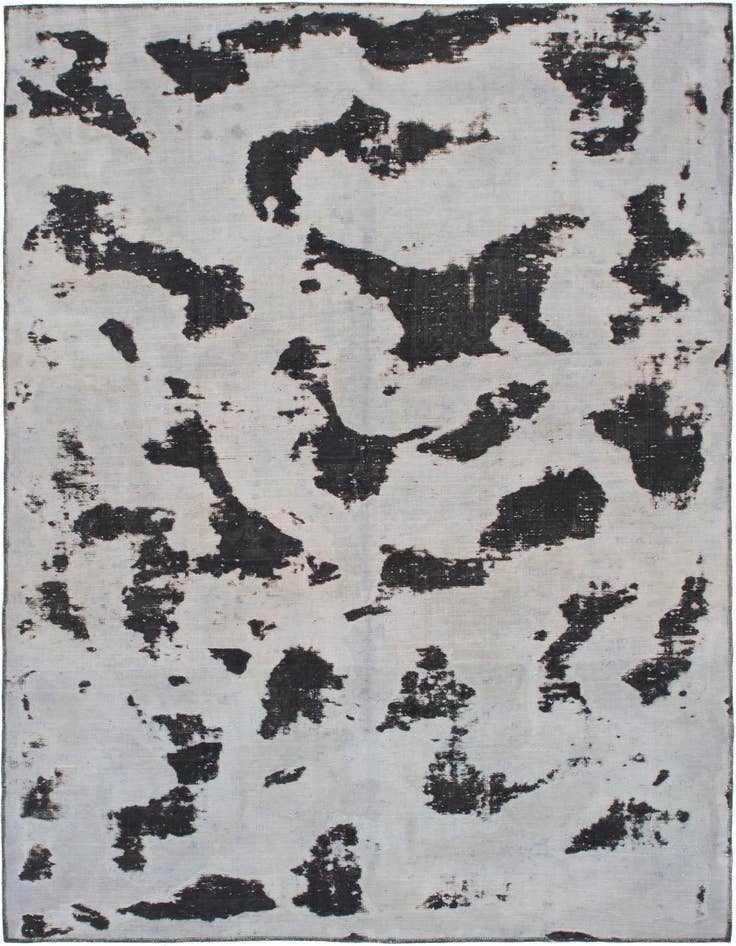 Detail image of 6' 5 x 9' 5 Hand Knotted Ultra Vintage Persian Wool Rug