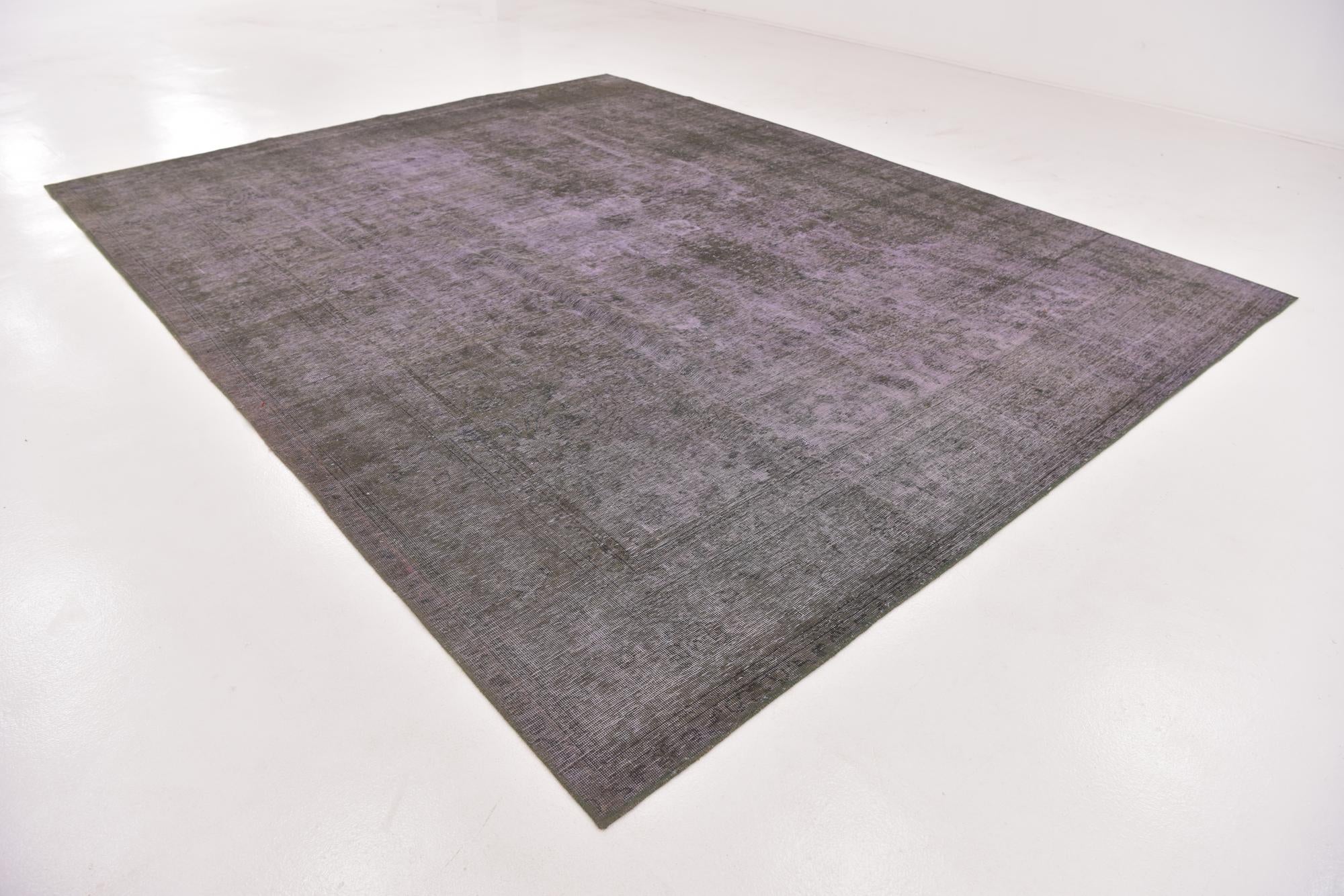 9' 9 x 12' 5 Hand Knotted Ultra Vintage Persian Wool Rug