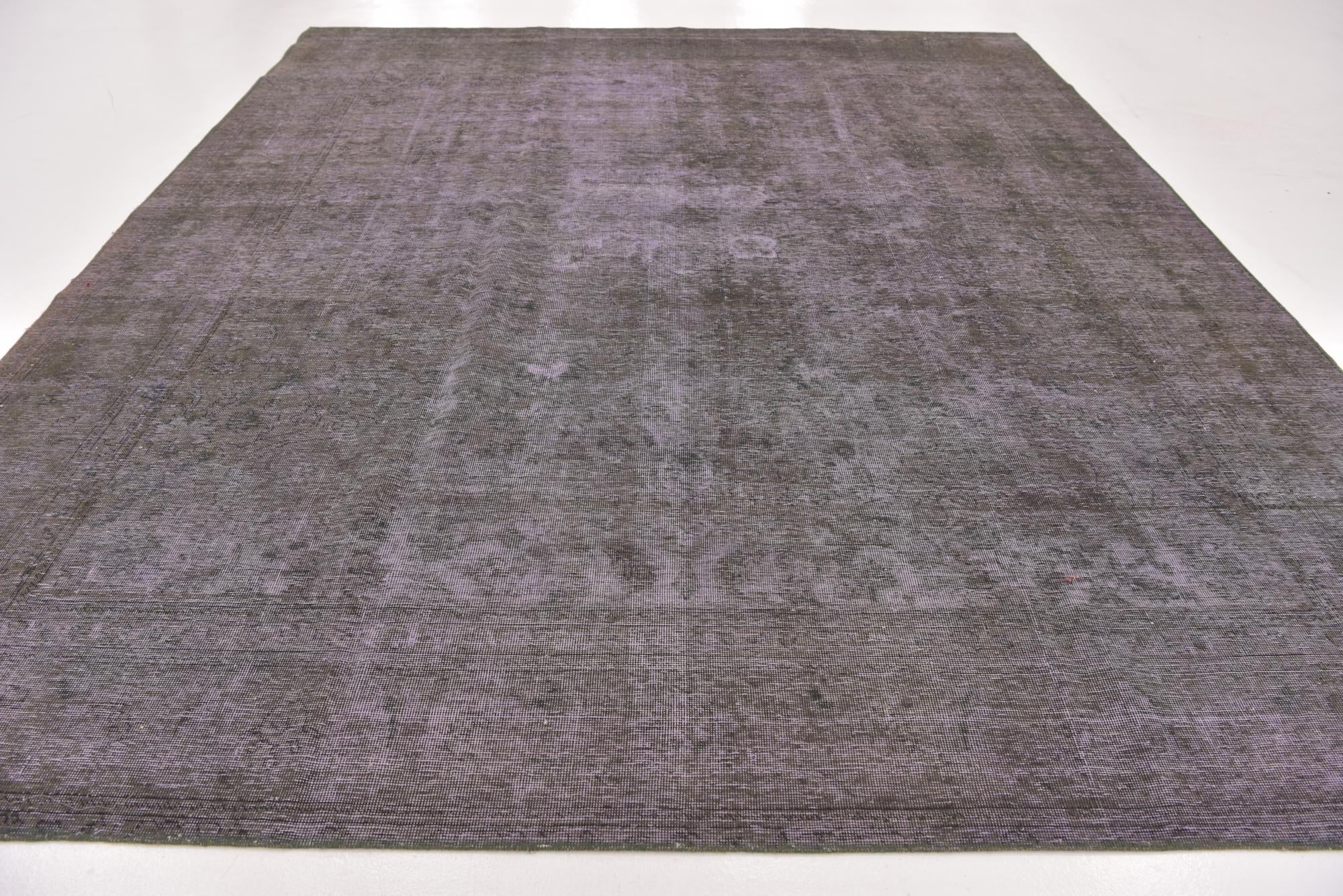 9' 9 x 12' 5 Hand Knotted Ultra Vintage Persian Wool Rug