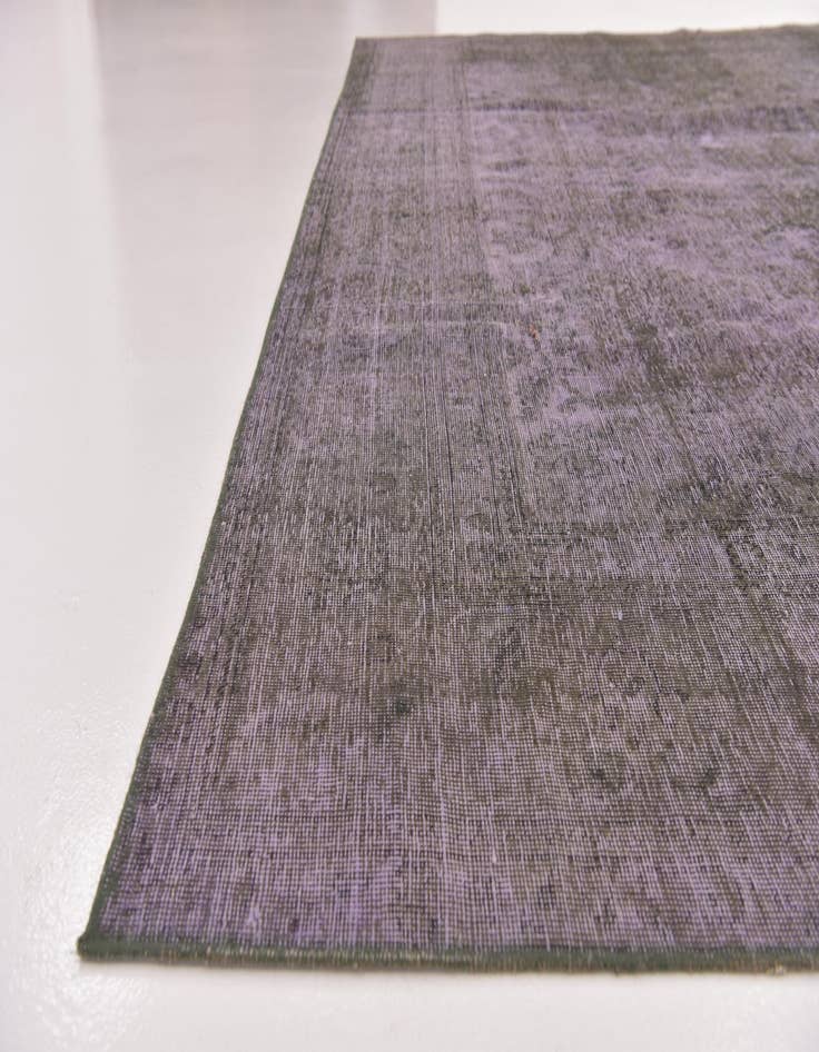 Detail image of 9' 9 x 12' 5  Hand Knotted Ultra Vintage Persian Wool Rug