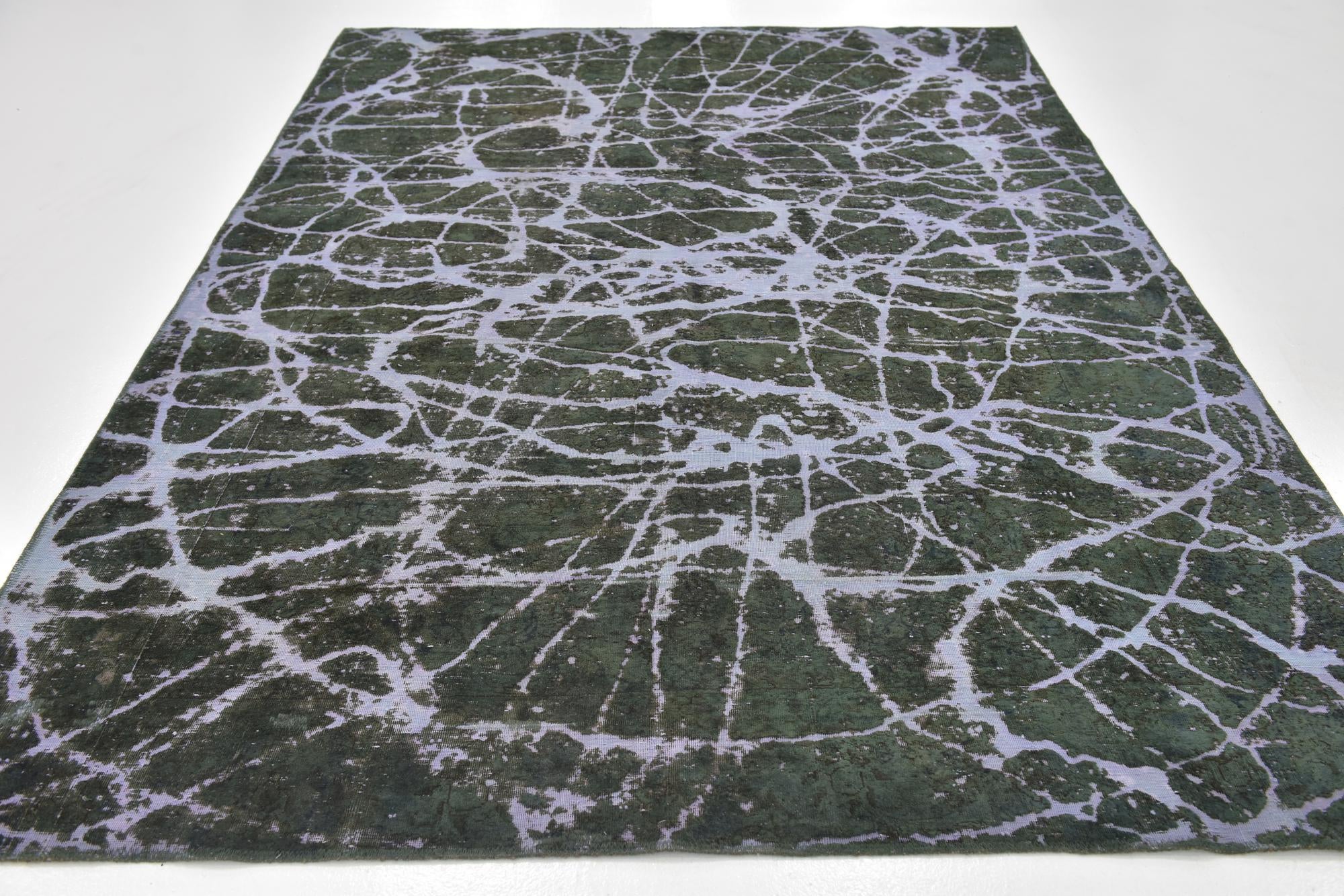 6' 6 x 9' 2 Hand Knotted Ultra Vintage Persian Wool Rug