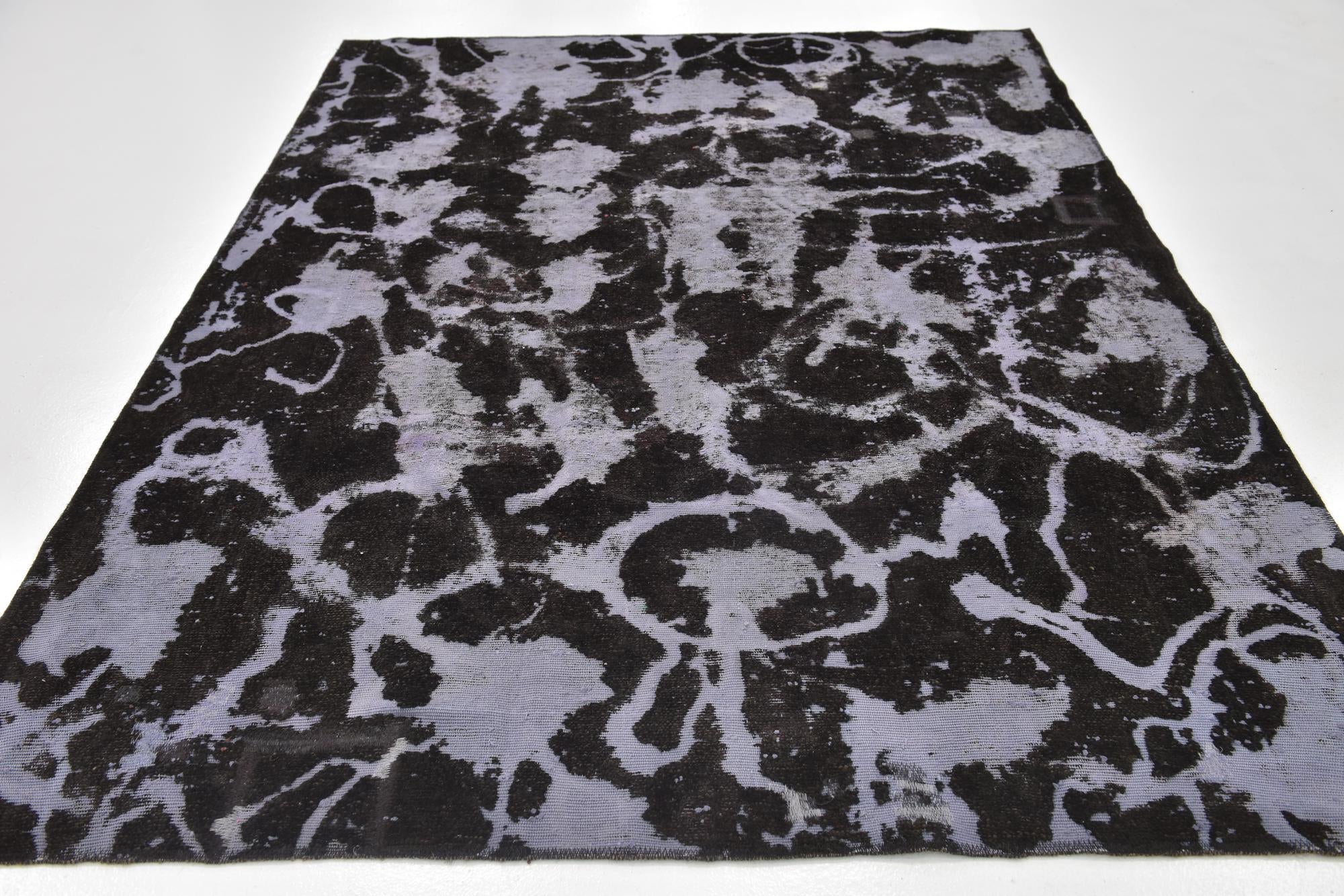 6' 3 x 8' 3 Hand Knotted Ultra Vintage Persian Wool Rug