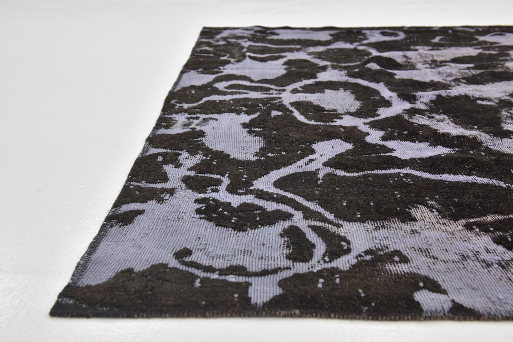 6' 3 x 8' 3 Hand Knotted Ultra Vintage Persian Wool Rug