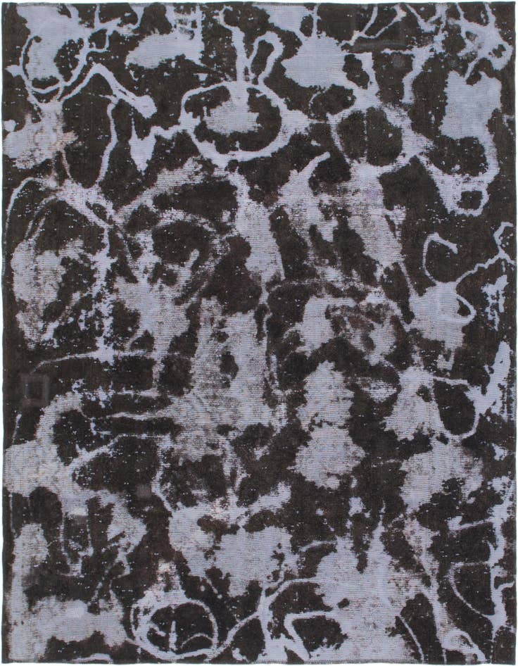 Detail image of 6' 3 x 8' 3 Hand Knotted Ultra Vintage Persian Wool Rug