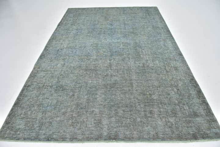 6' 5 x 9' 3 Hand Knotted Ultra Vintage Persian Wool Rug