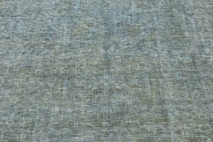 Detail image of 6' 5 x 9' 3 Hand Knotted Ultra Vintage Persian Wool Rug