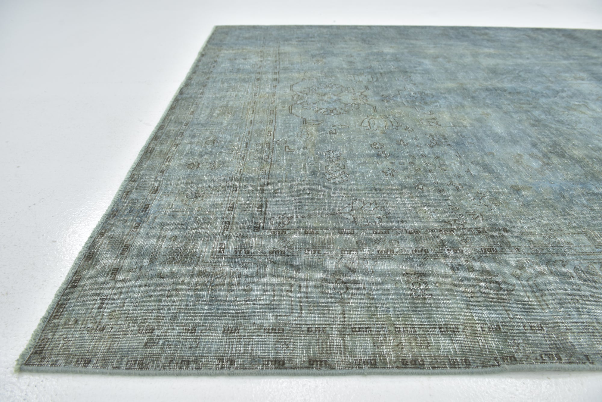 6' 5 x 9' 3 Hand Knotted Ultra Vintage Persian Wool Rug