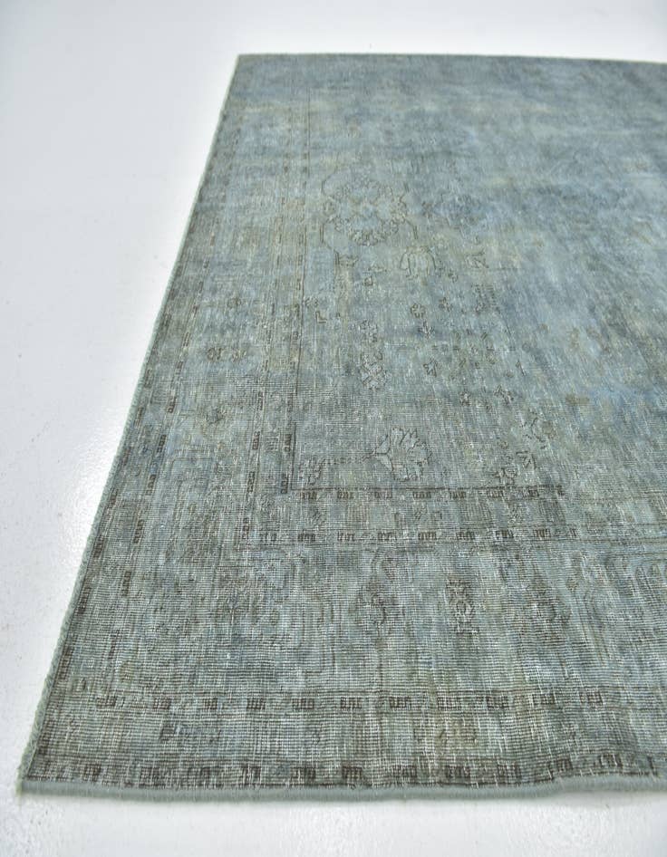 Detail image of 6' 5 x 9' 3 Hand Knotted Ultra Vintage Persian Wool Rug