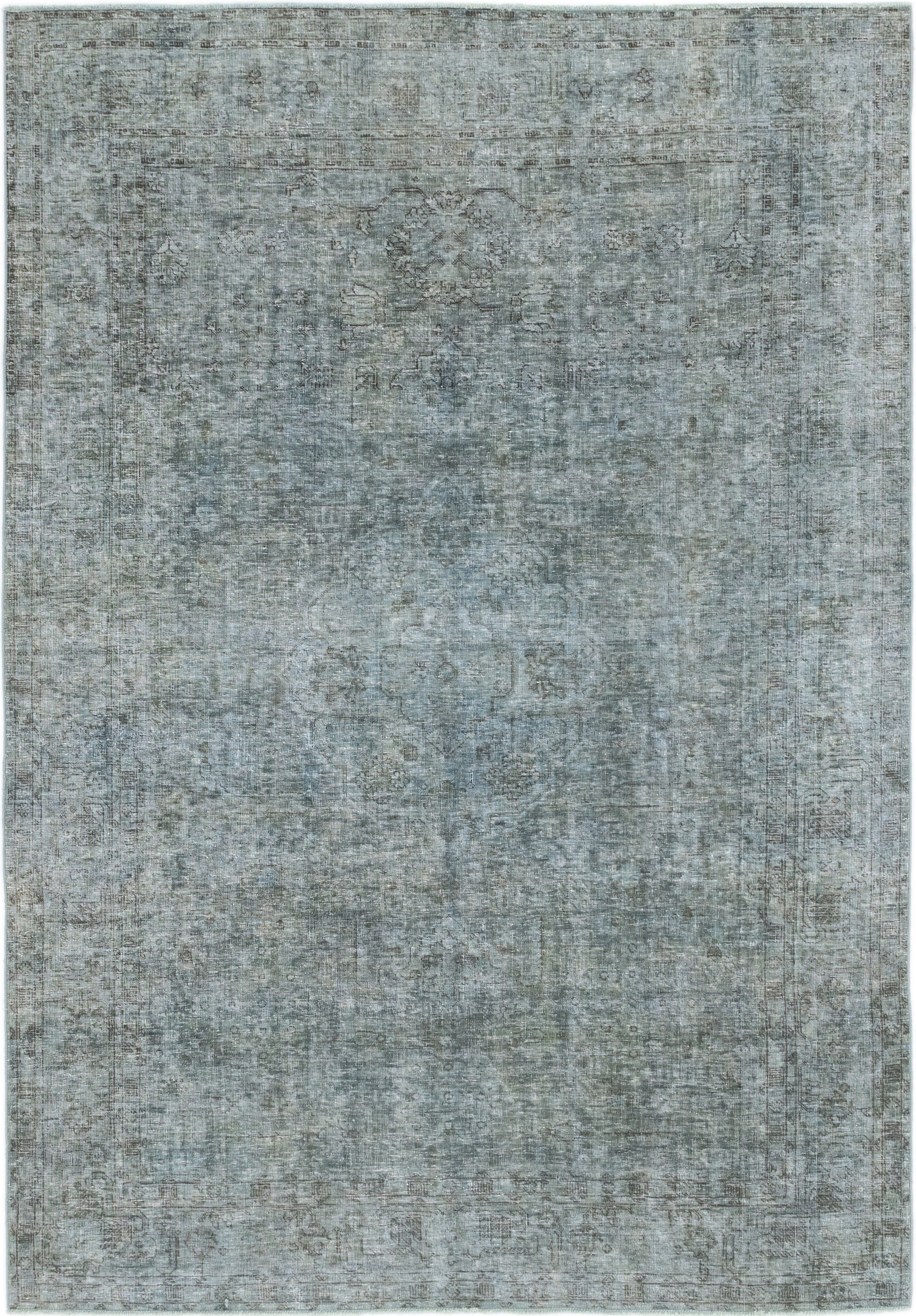 6' 5 x 9' 3 Hand Knotted Ultra Vintage Persian Wool Rug