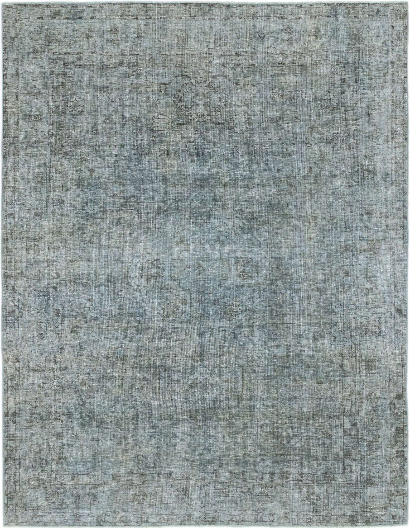 Primary image 6' 5 x 9' 3  Hand Knotted Ultra Vintage Persian Wool Rug