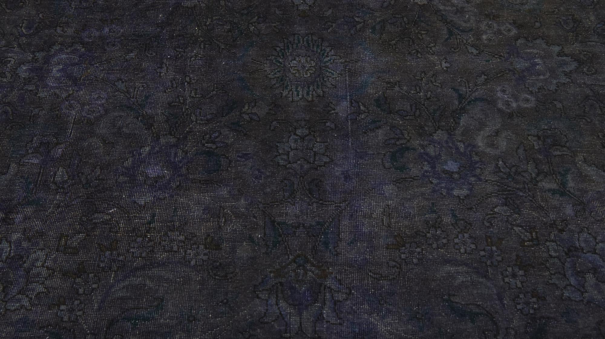 9' 5 x 12' 7 Hand Knotted Ultra Vintage Persian Wool Rug