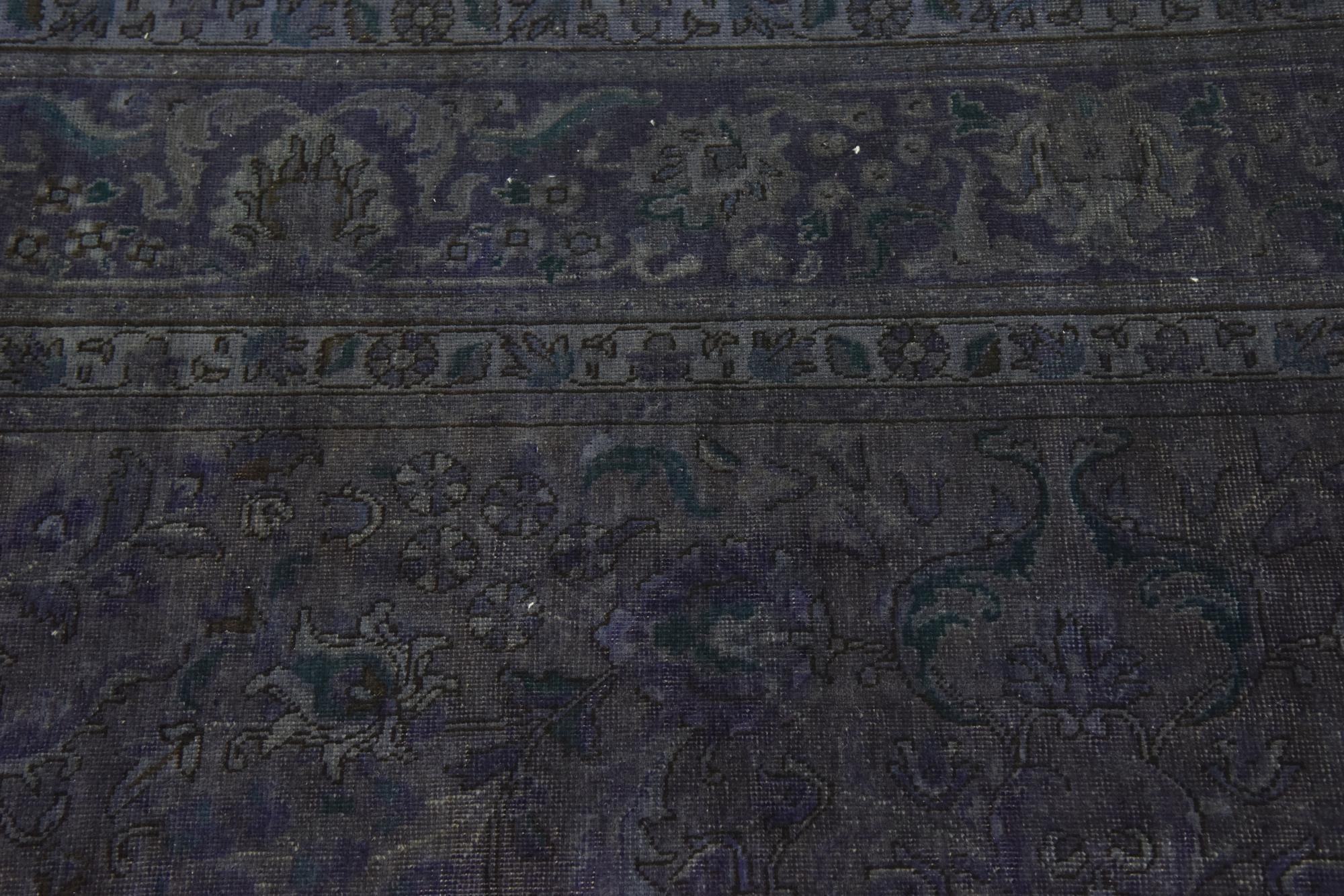 9' 5 x 12' 7 Hand Knotted Ultra Vintage Persian Wool Rug