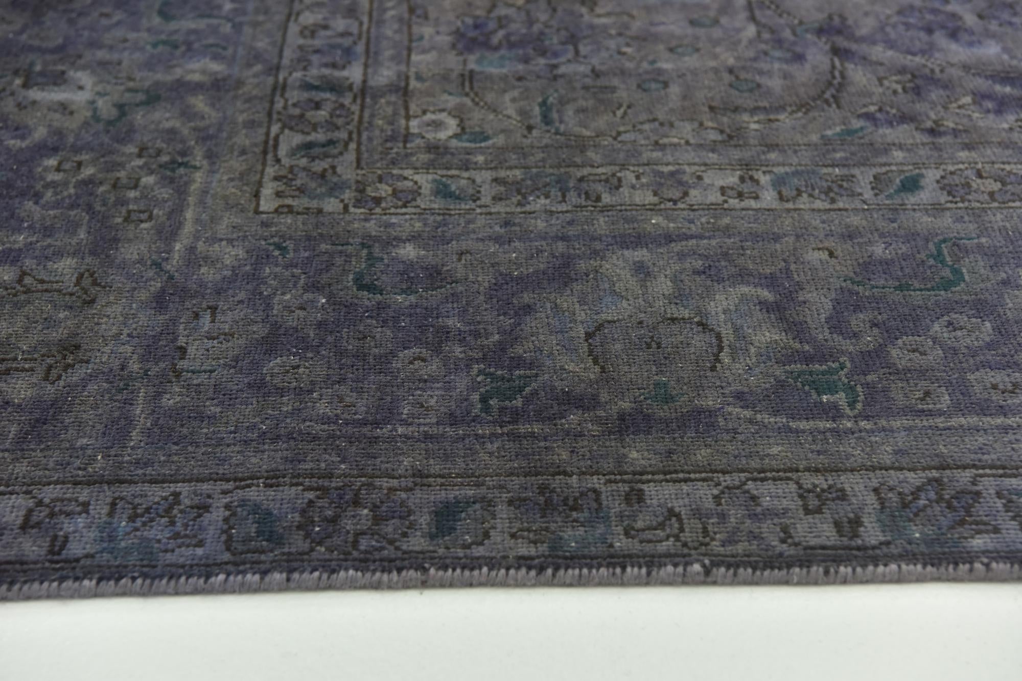 9' 5 x 12' 7 Hand Knotted Ultra Vintage Persian Wool Rug