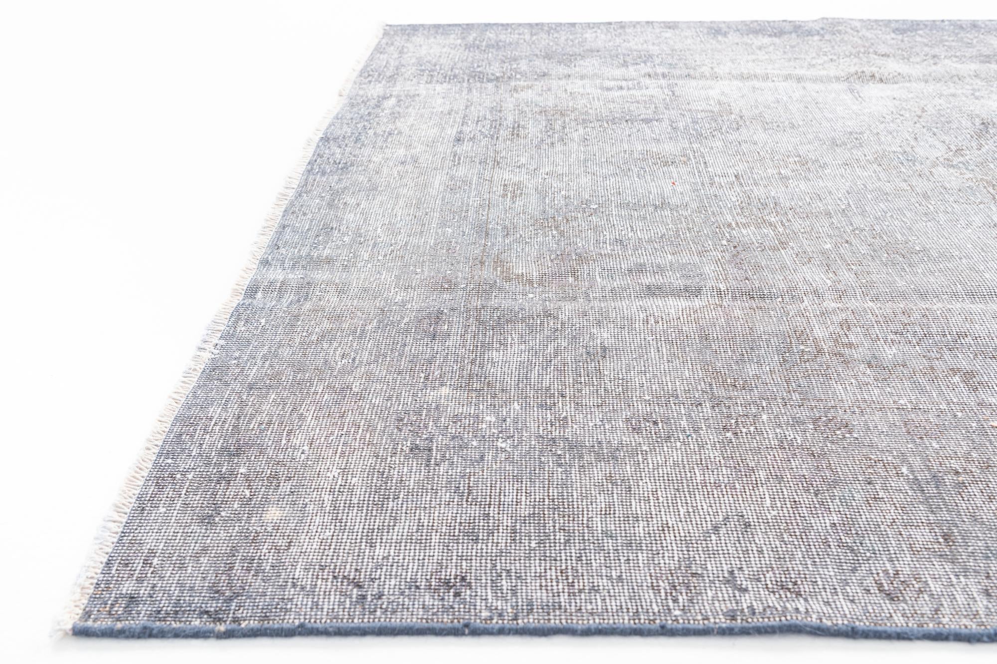 6' 5 x 9' 7 Hand Knotted Ultra Vintage Persian Wool Rug