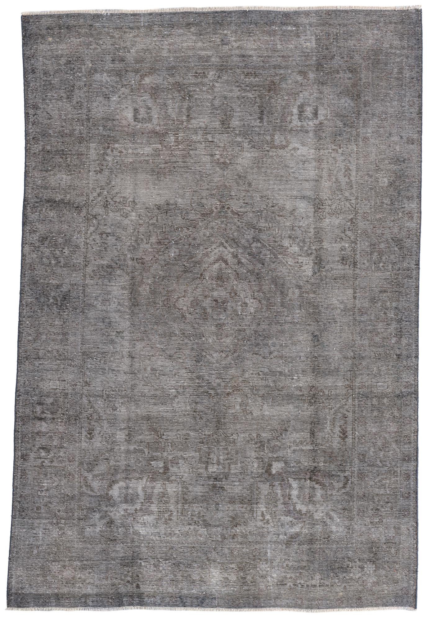 6' 5 x 9' 7 Hand Knotted Ultra Vintage Persian Wool Rug