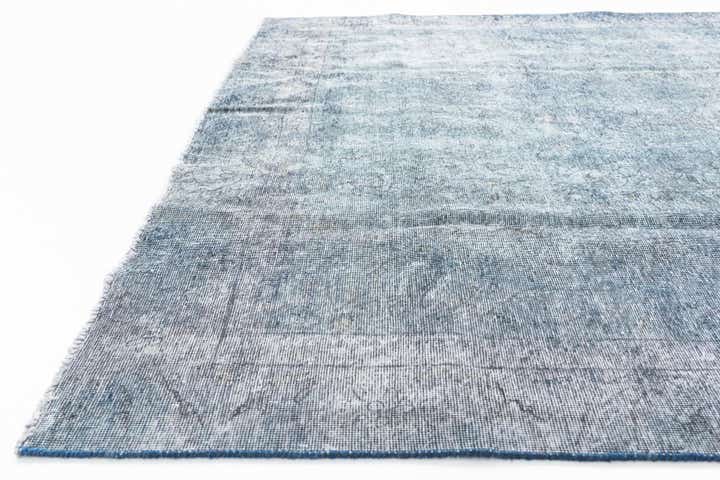 6' 10 x 9' 3 Hand Knotted Ultra Vintage Persian Wool Rug