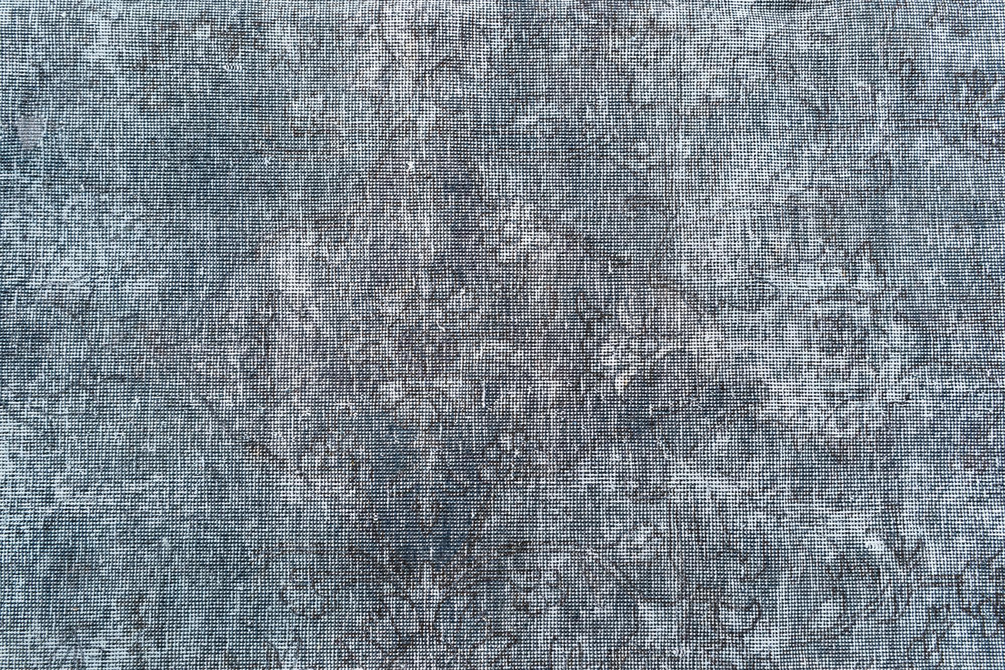6' 10 x 9' 3 Hand Knotted Ultra Vintage Persian Wool Rug