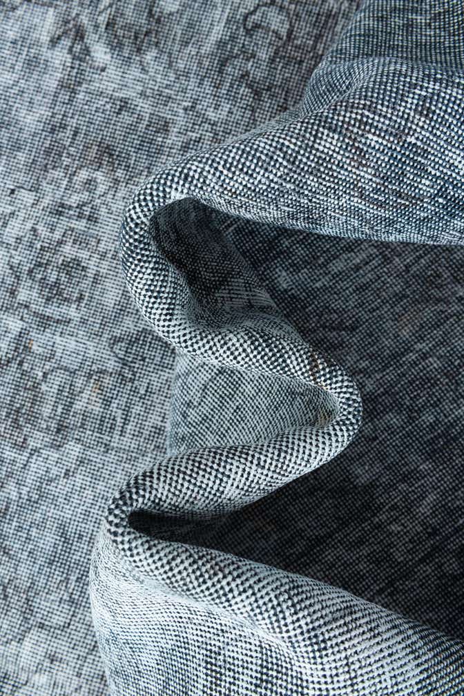 6' 10 x 9' 3 Hand Knotted Ultra Vintage Persian Wool Rug