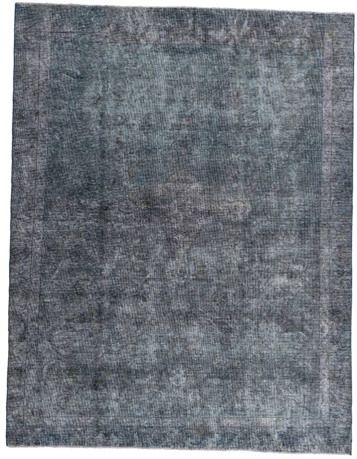 Detail image of 6' 10 x 9' 3 Hand Knotted Ultra Vintage Persian Wool Rug