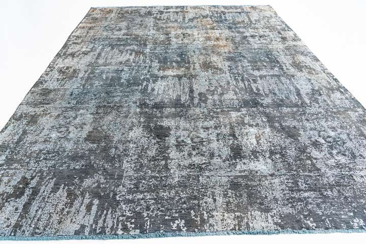 8' 10 x 12' Hand Knotted Ultra Vintage Persian Wool Rug