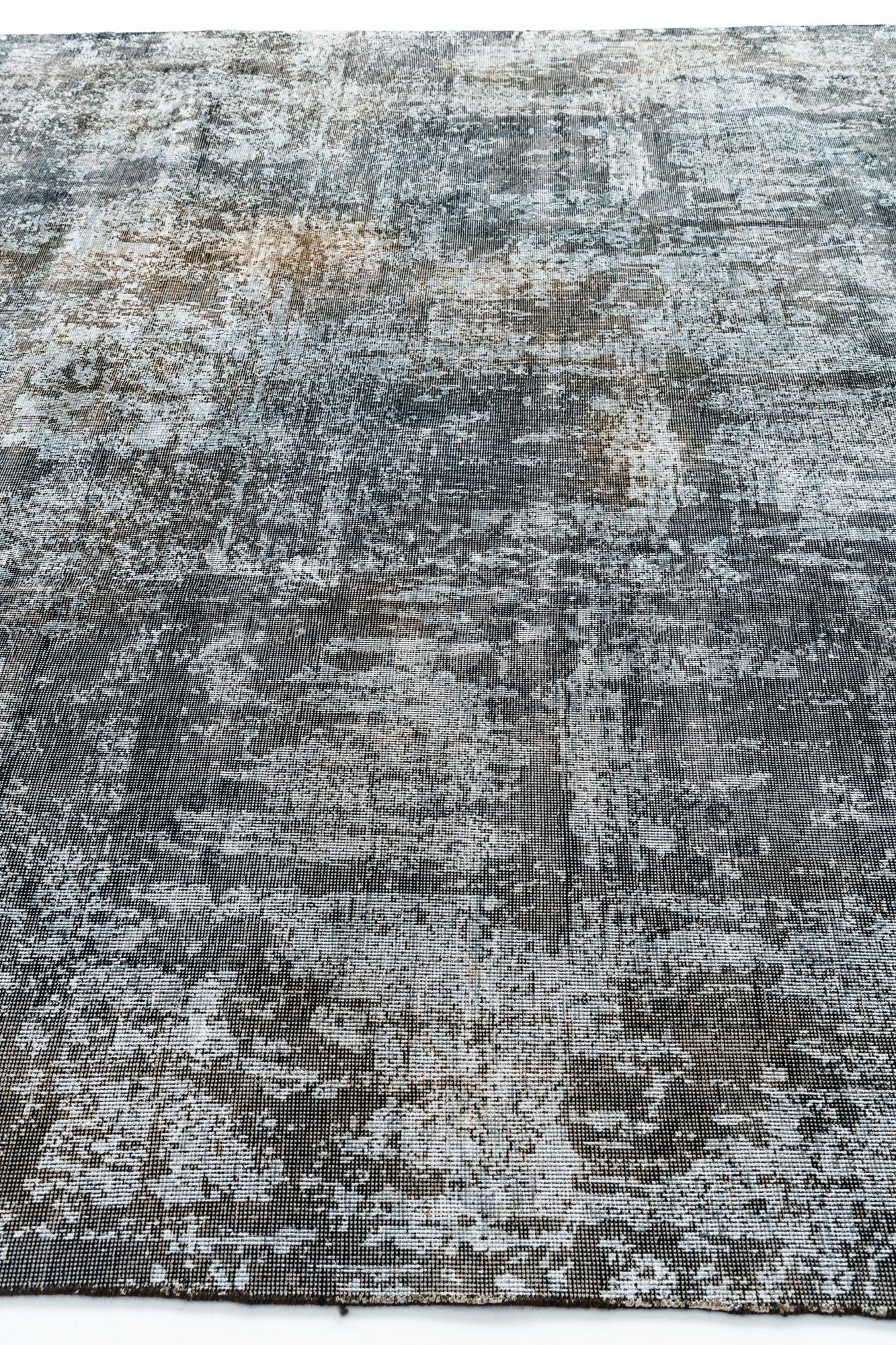 8' 10 x 12' Hand Knotted Ultra Vintage Persian Wool Rug