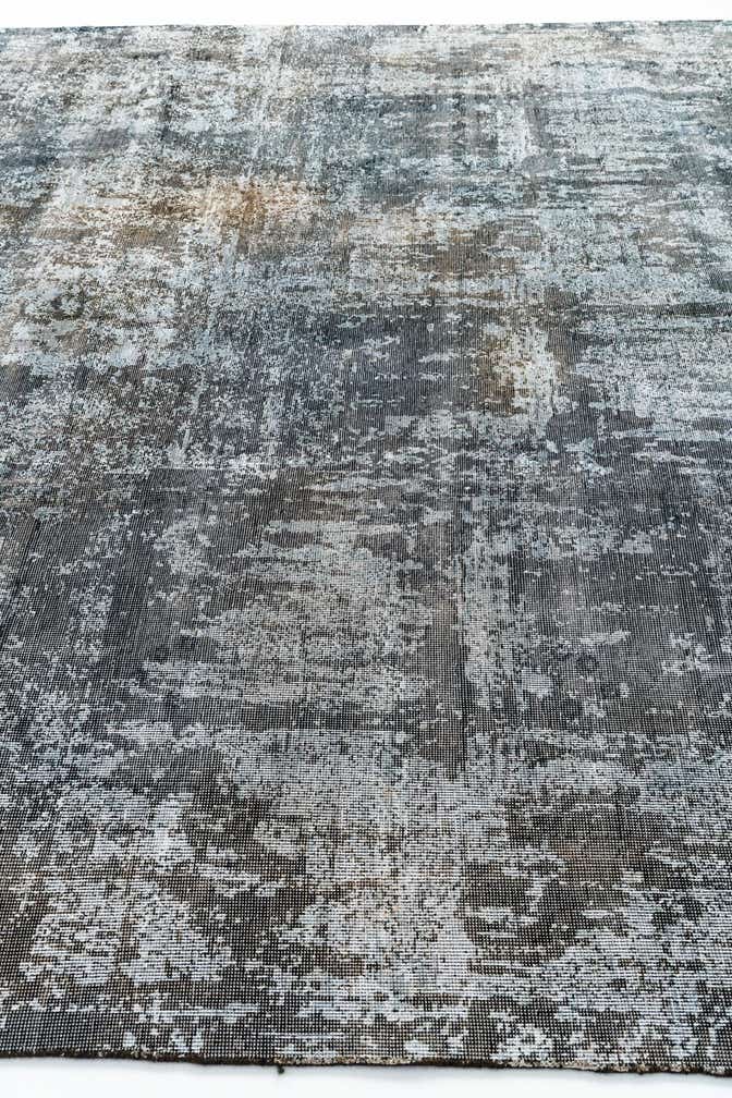 8' 10 x 12' Hand Knotted Ultra Vintage Persian Wool Rug
