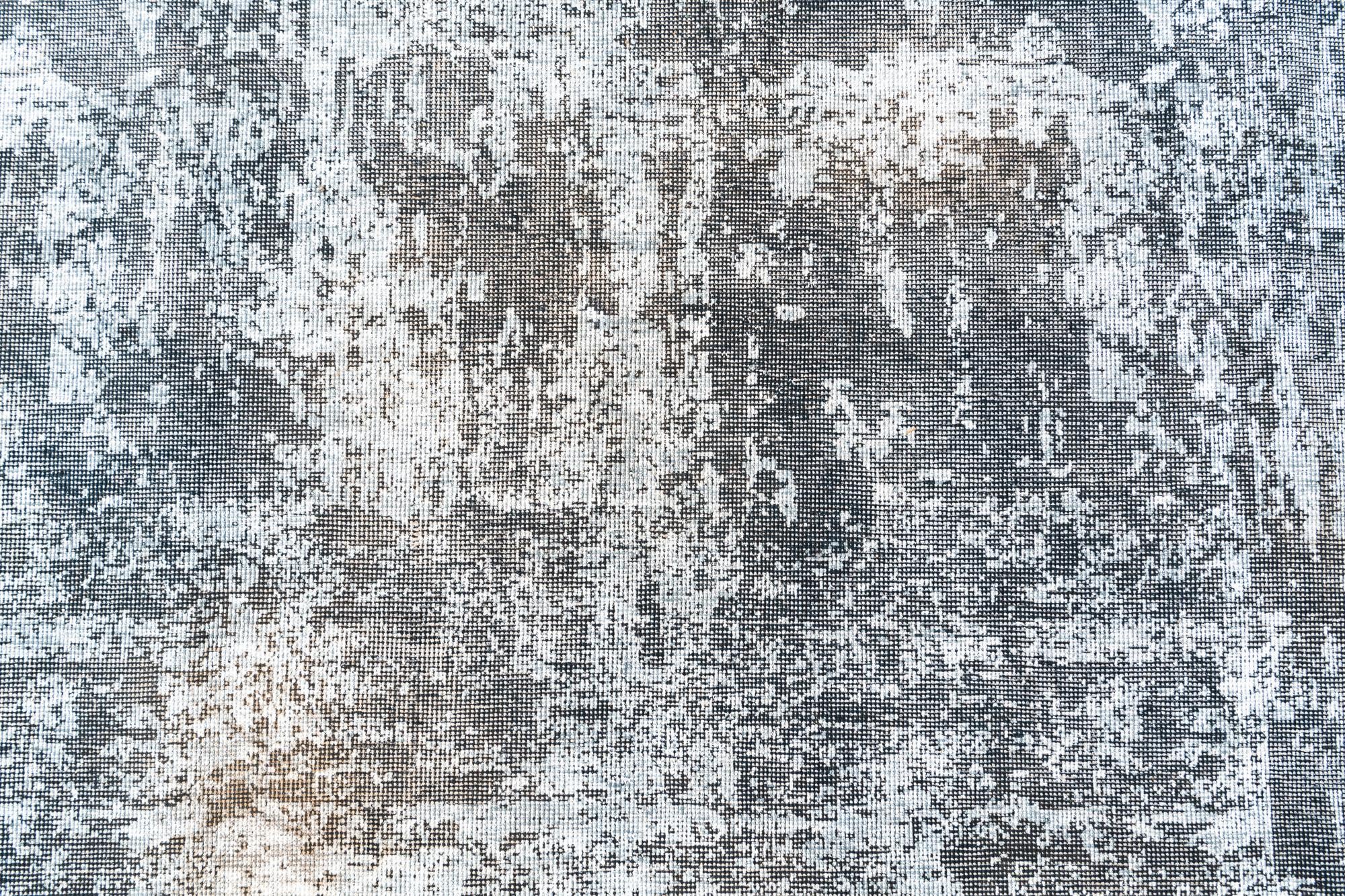 8' 10 x 12' Hand Knotted Ultra Vintage Persian Wool Rug