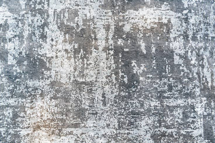Detail image of 8' 10 x 12' Hand Knotted Ultra Vintage Persian Wool Rug