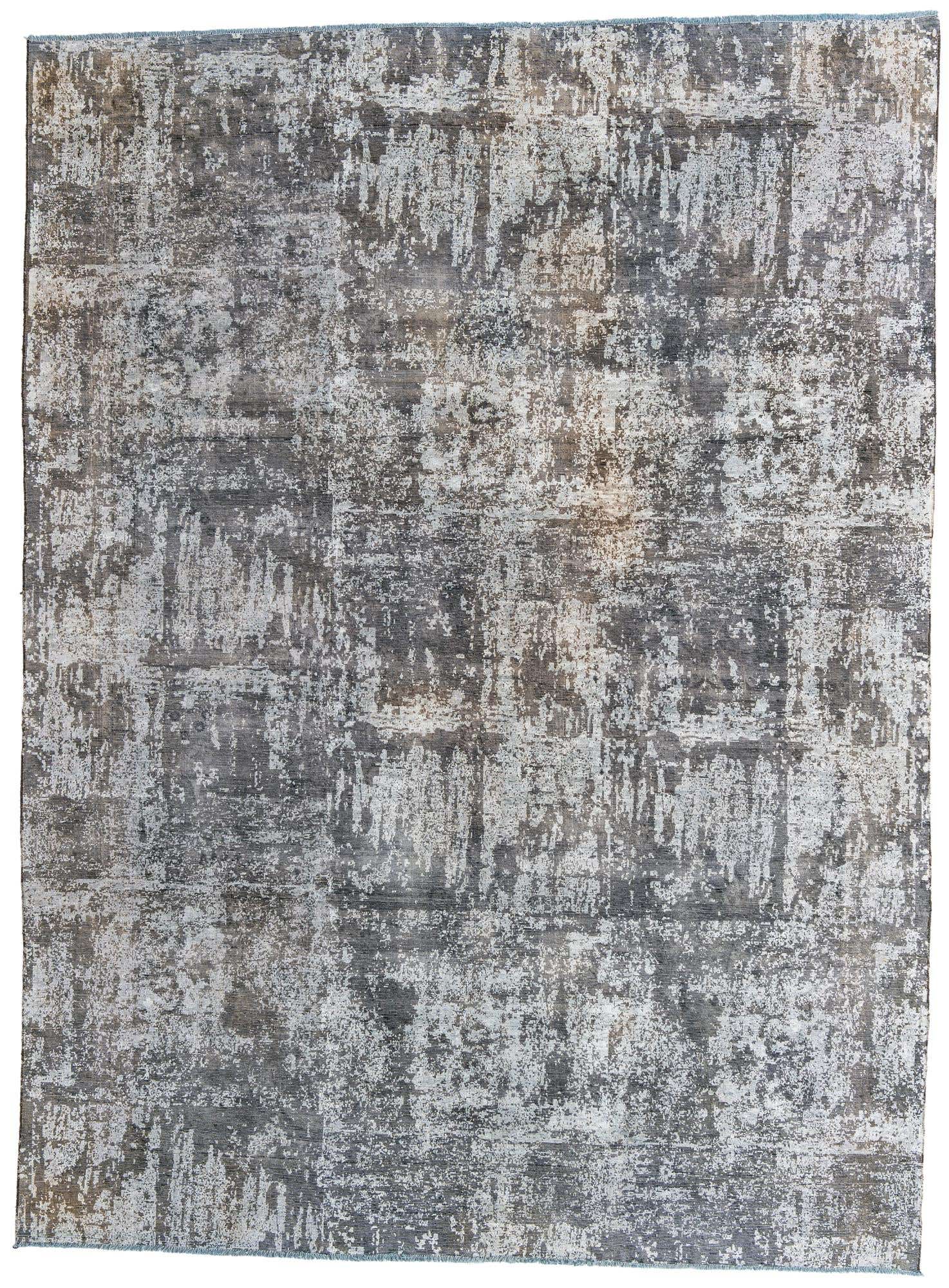 8' 10 x 12' Hand Knotted Ultra Vintage Persian Wool Rug