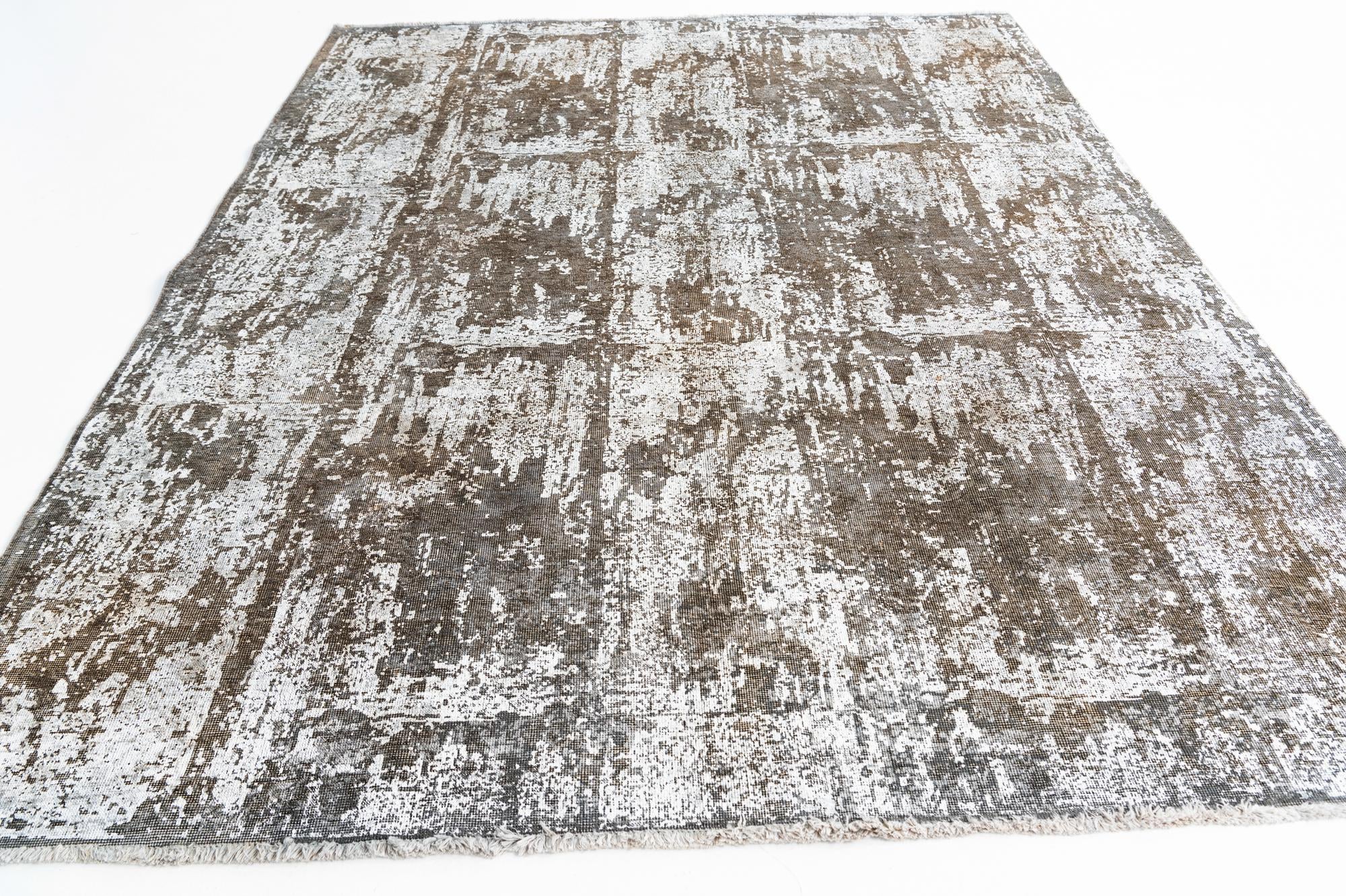 7' 7 x 10' 3 Hand Knotted Ultra Vintage Persian Wool Rug