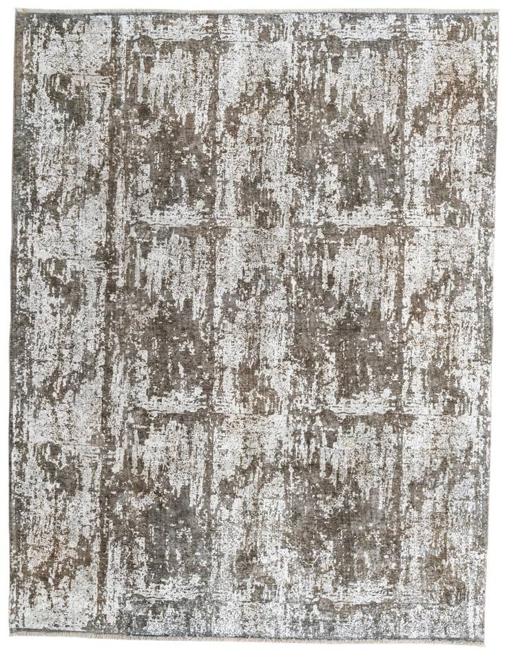 Detail image of 7' 7 x 10' 3 Hand Knotted Ultra Vintage Persian Wool Rug