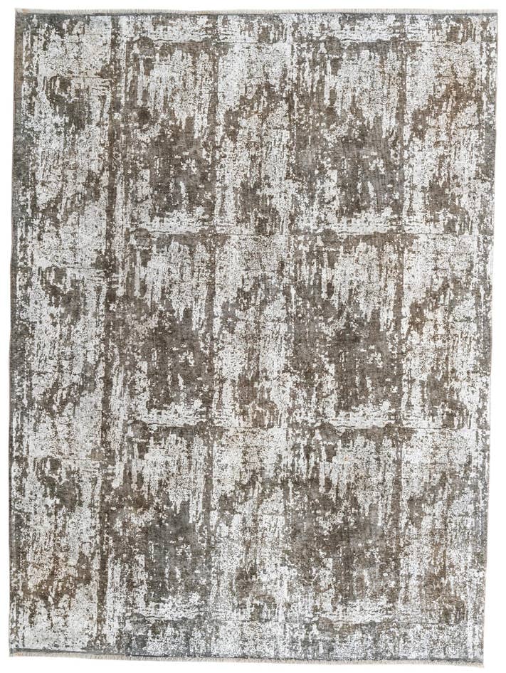 Detail image of 7' 7 x 10' 3 Hand Knotted Ultra Vintage Persian Wool Rug