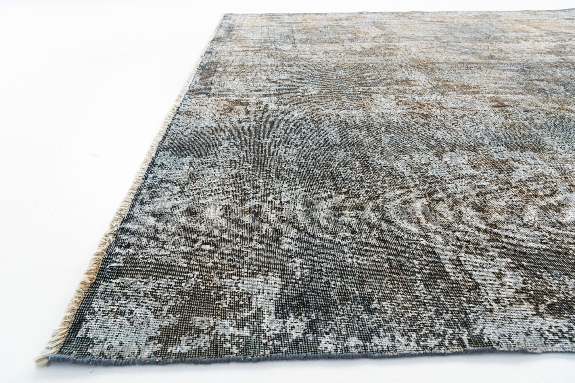 9' 2 x 12' 5 Hand Knotted Ultra Vintage Persian Wool Rug