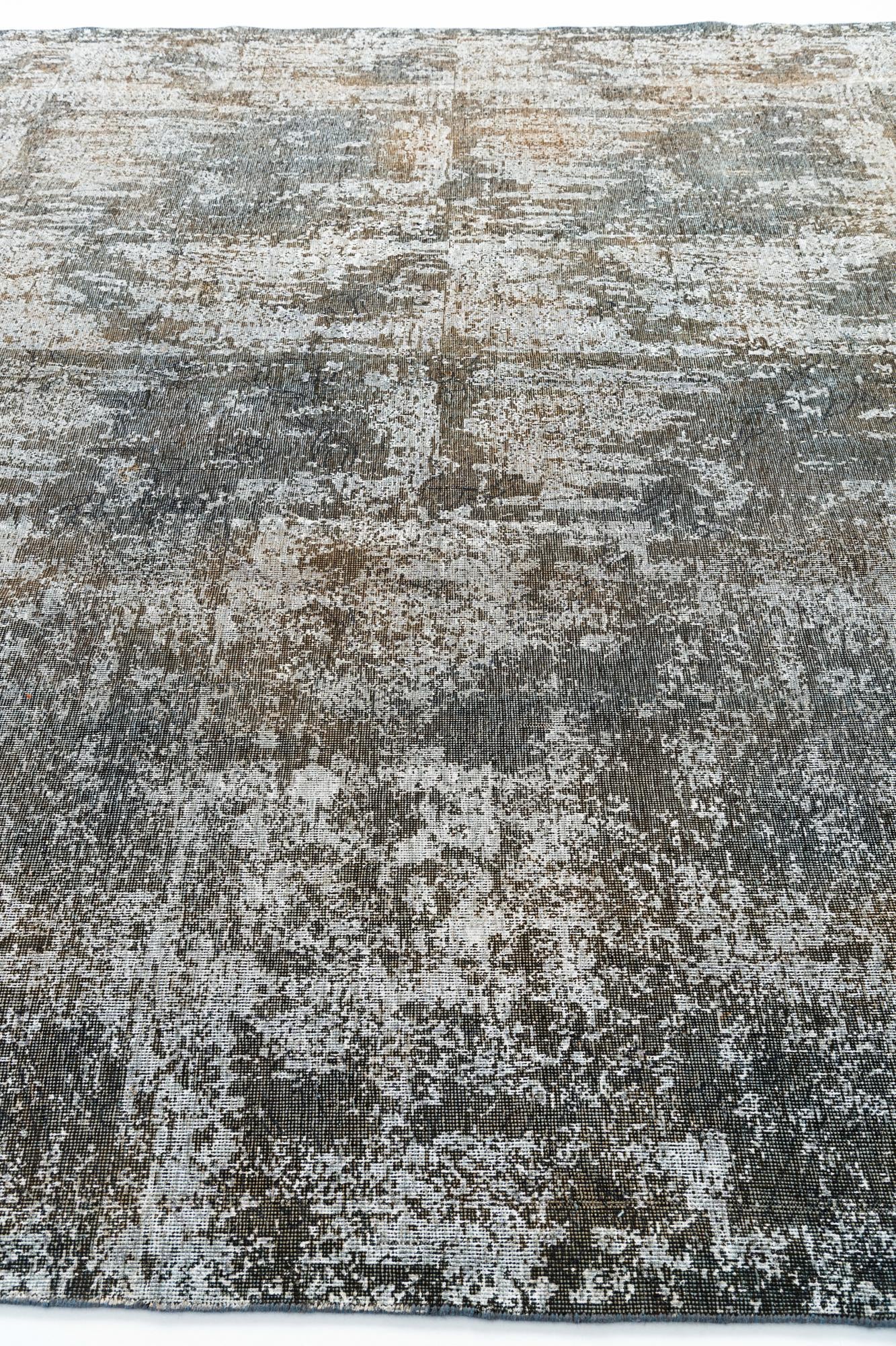 9' 2 x 12' 5 Hand Knotted Ultra Vintage Persian Wool Rug