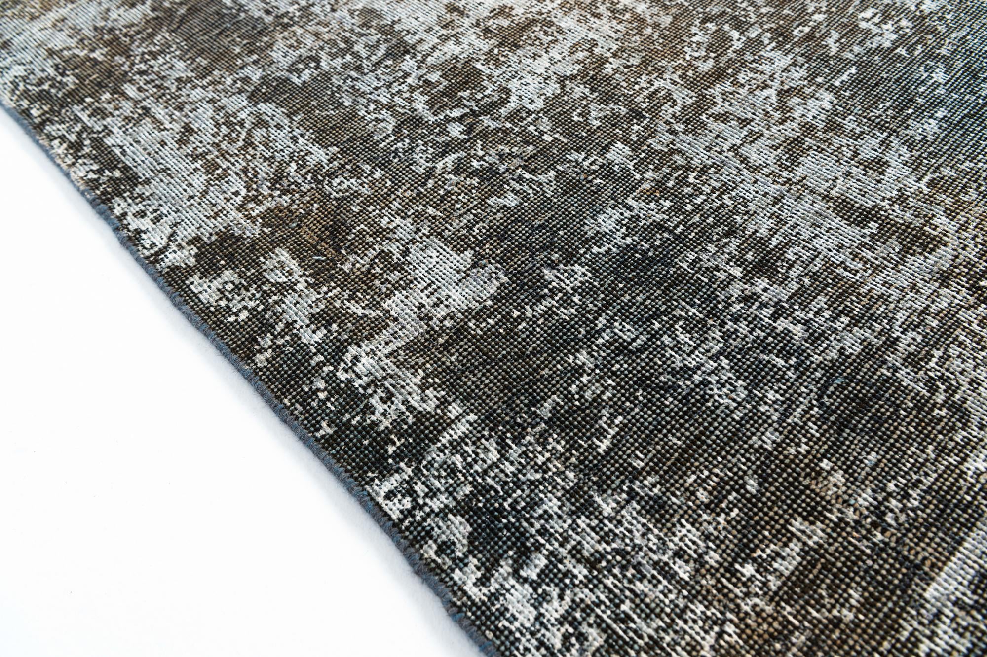 9' 2 x 12' 5 Hand Knotted Ultra Vintage Persian Wool Rug