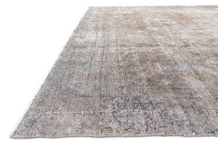 Detail image of 8' 3 x 10' 7 Hand Knotted Ultra Vintage Persian Wool Rug
