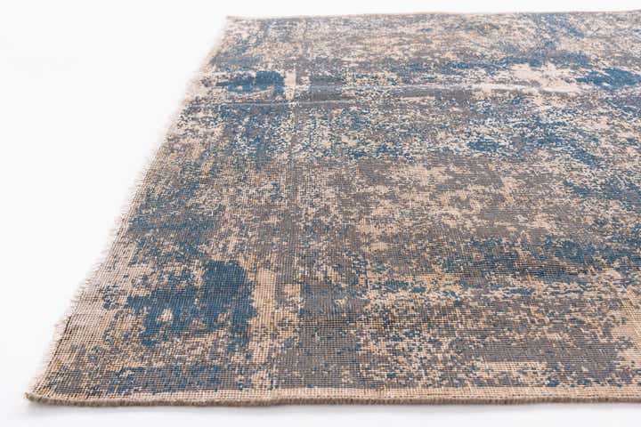 185cm x 285cm anudado a mano Ultra Vintage Alfombra Persa Lana