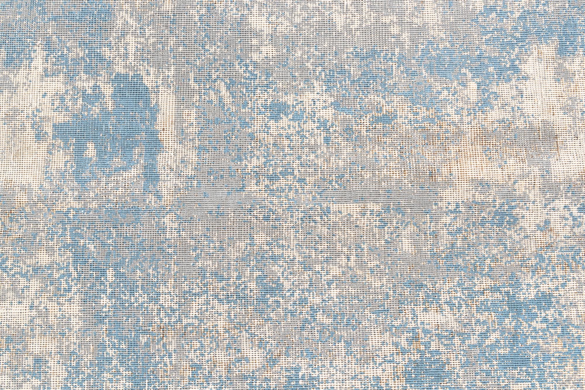 6' x 9' 4 Hand Knotted Ultra Vintage Persian Wool Rug