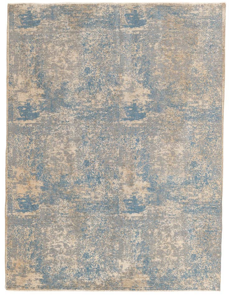 Detail image of 6' x 9' 4 Hand Knotted Ultra Vintage Persian Wool Rug