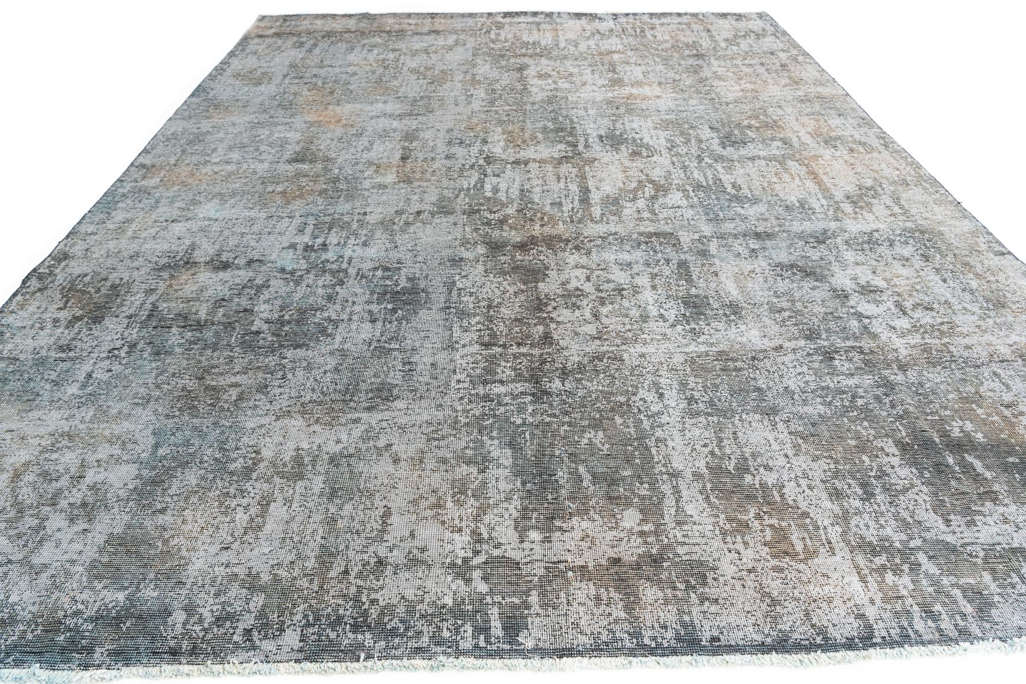 10' 2 x 13' 4 Hand Knotted Ultra Vintage Persian Wool Rug