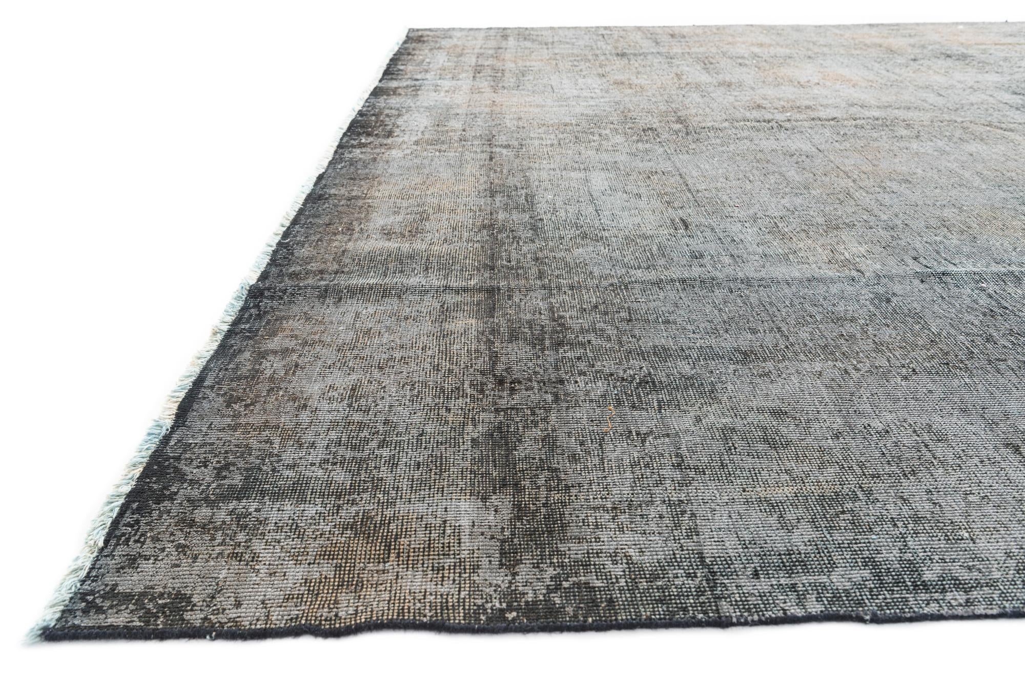 10' 2 x 13' 4 Hand Knotted Ultra Vintage Persian Wool Rug
