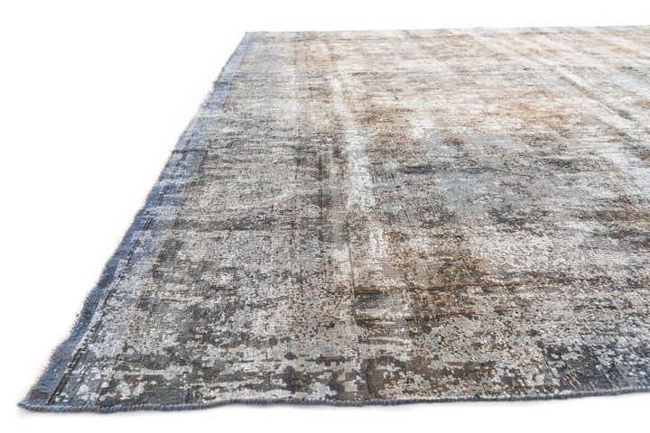 8' 9 x 12' 7 Hand Knotted Ultra Vintage Persian Wool Rug