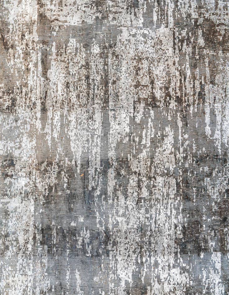 Detail image of 8' 9 x 12' 7  Hand Knotted Ultra Vintage Persian Wool Rug