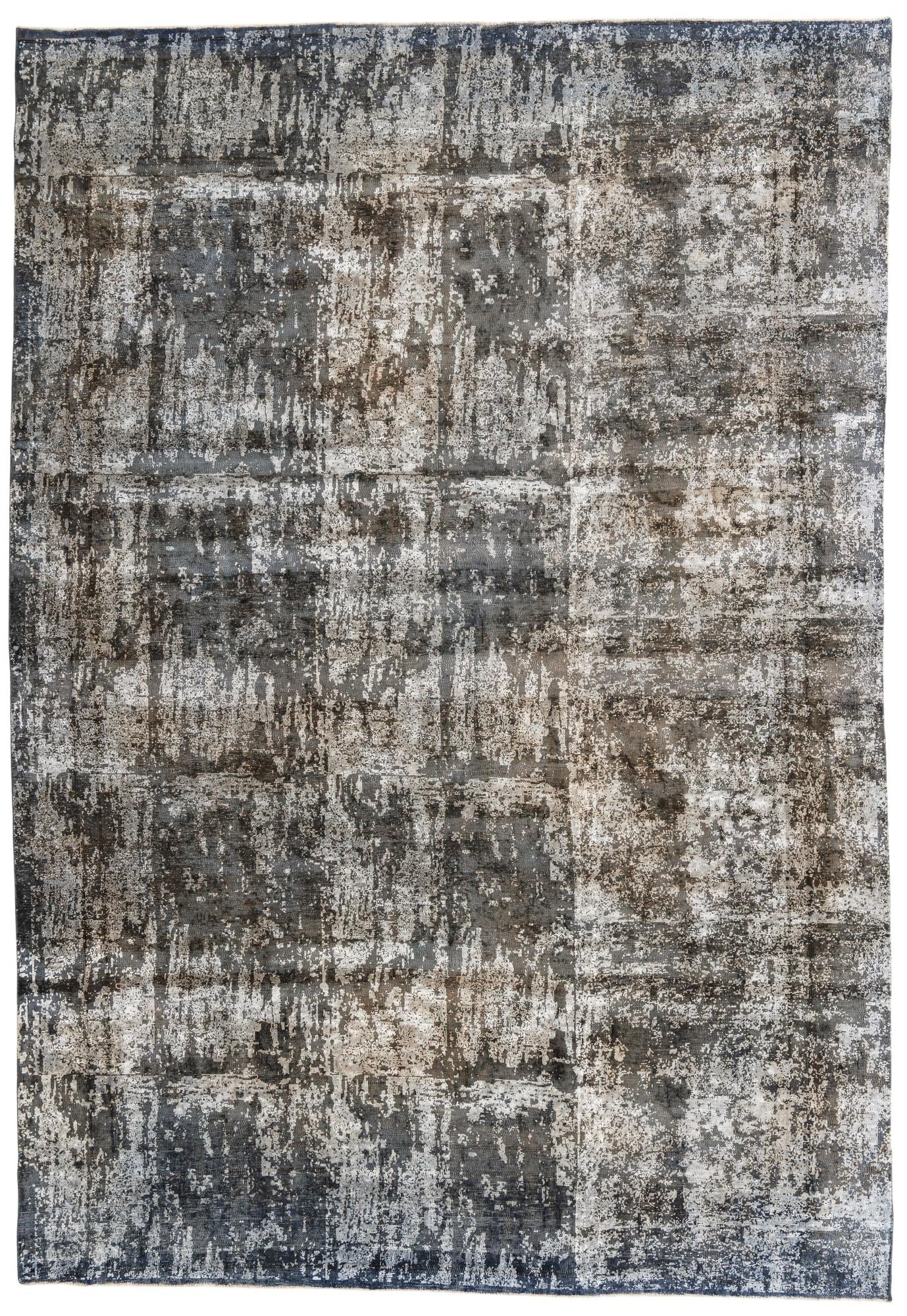 8' 9 x 12' 7 Hand Knotted Ultra Vintage Persian Wool Rug